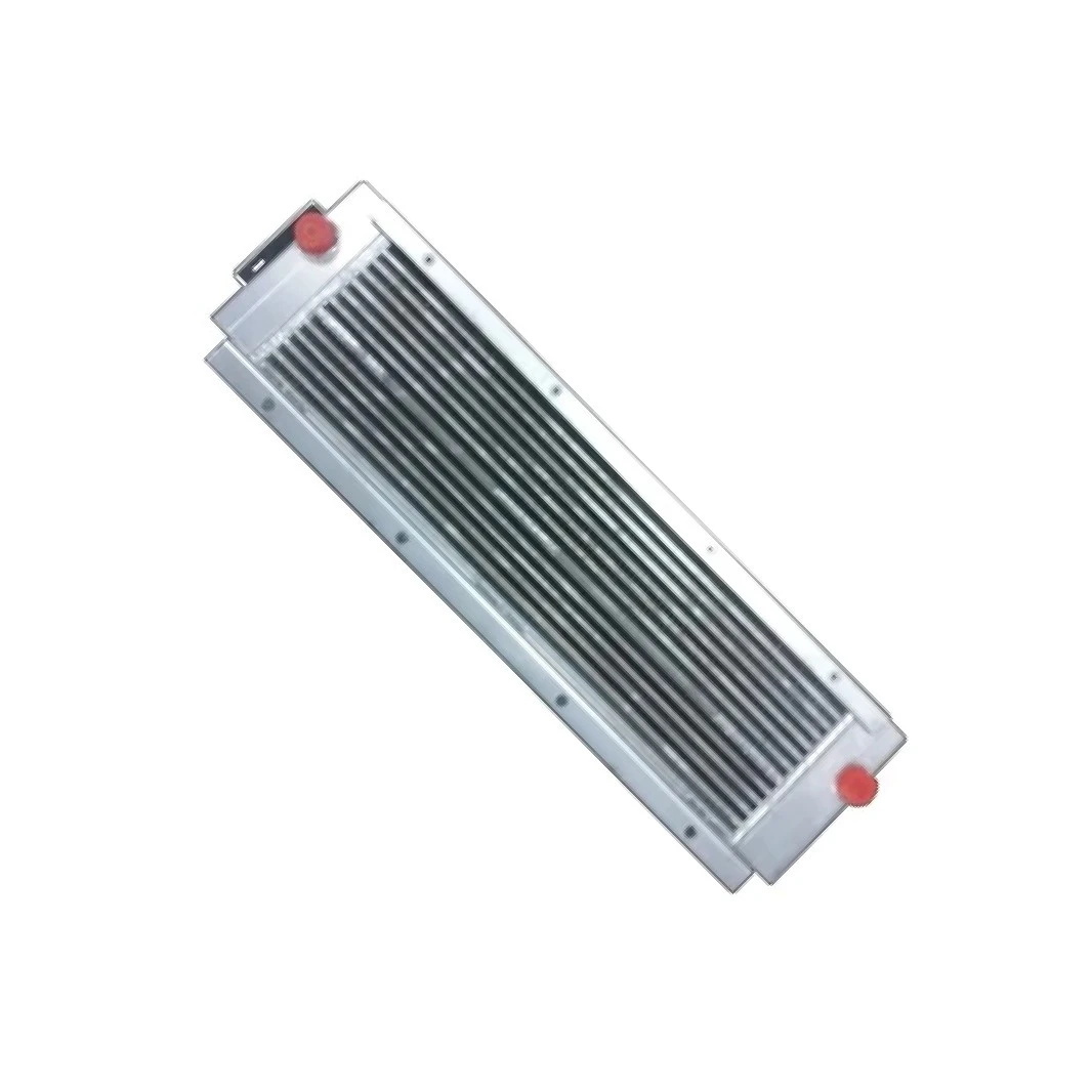 Núcleo de enfriador de aceite de ventilador hidráulico de aluminio OEM