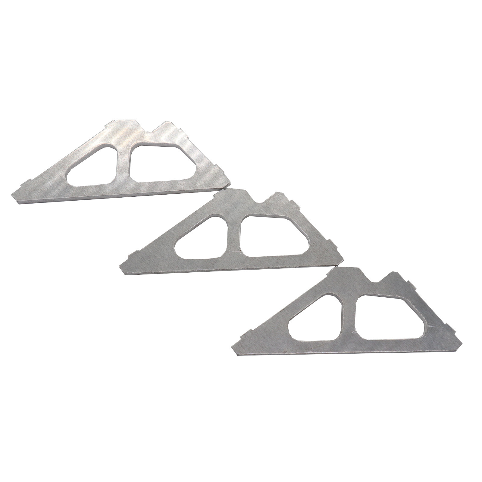 Componentes de corte por láser de aluminio para fabricación de metal OEM