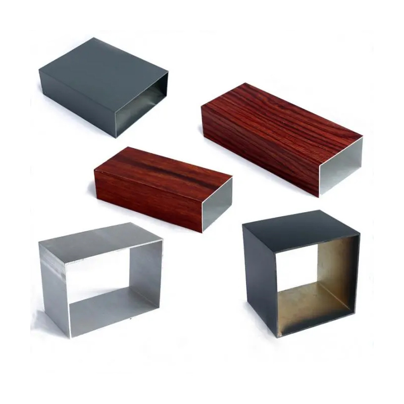 Tubos de perfil de aluminio anodizado 6061