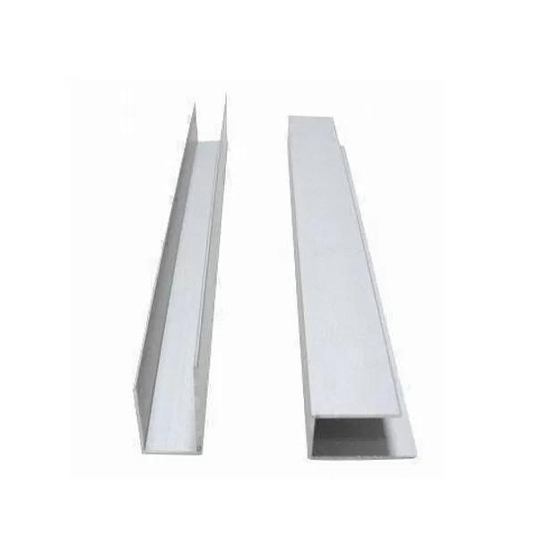 Benutzer definierte extrudierte Aluminium u-Kanäle Profile für Tür-Fenster