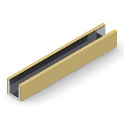 Gläser Extrudierte Aluminium u-Kanäle Profile für Türrahmen