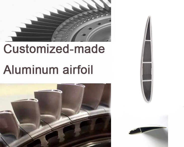Aluminum Extrusion Airfoil Fan Blade