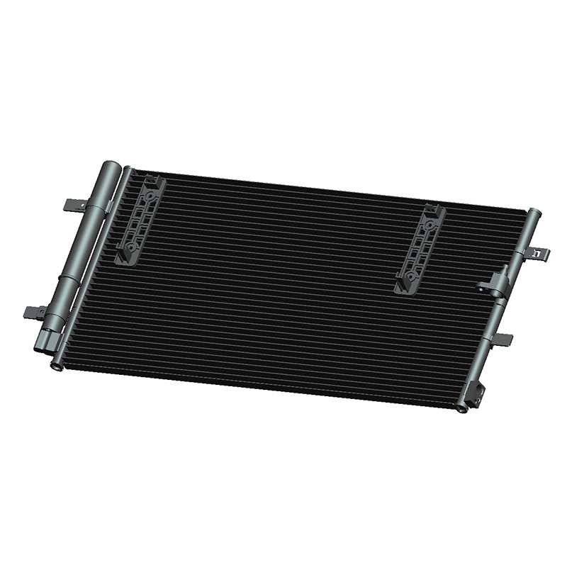Condensador refrigerado por aire de aluminio de CA para automóviles