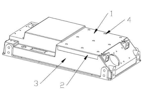 One innovative manufacturing method for water cooled controller housing