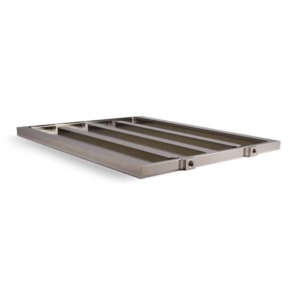 Placa de agua fría líquida de aluminio refrigerada por agua