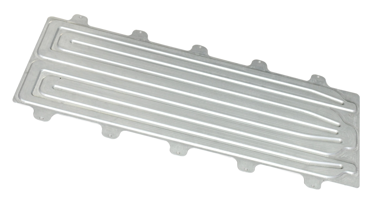 Aluminum Cooling Block Vacuum Aluminum Brazing battery cooling plate 